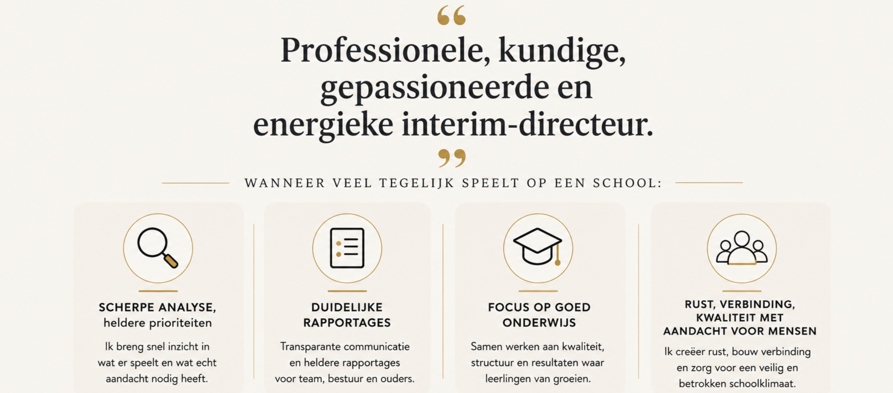 Interim directeur