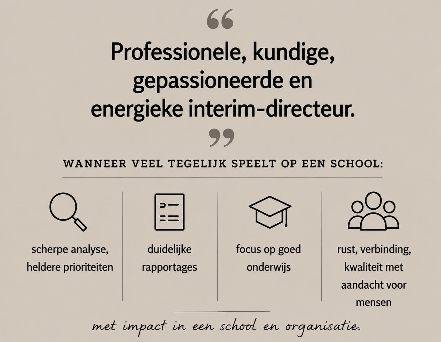 Wie gingen u voor?
